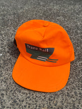 Load image into Gallery viewer, VINTAGE ORANGE TRANZ RAIL HAT - ONE SIZE FITS ALL OSFA

