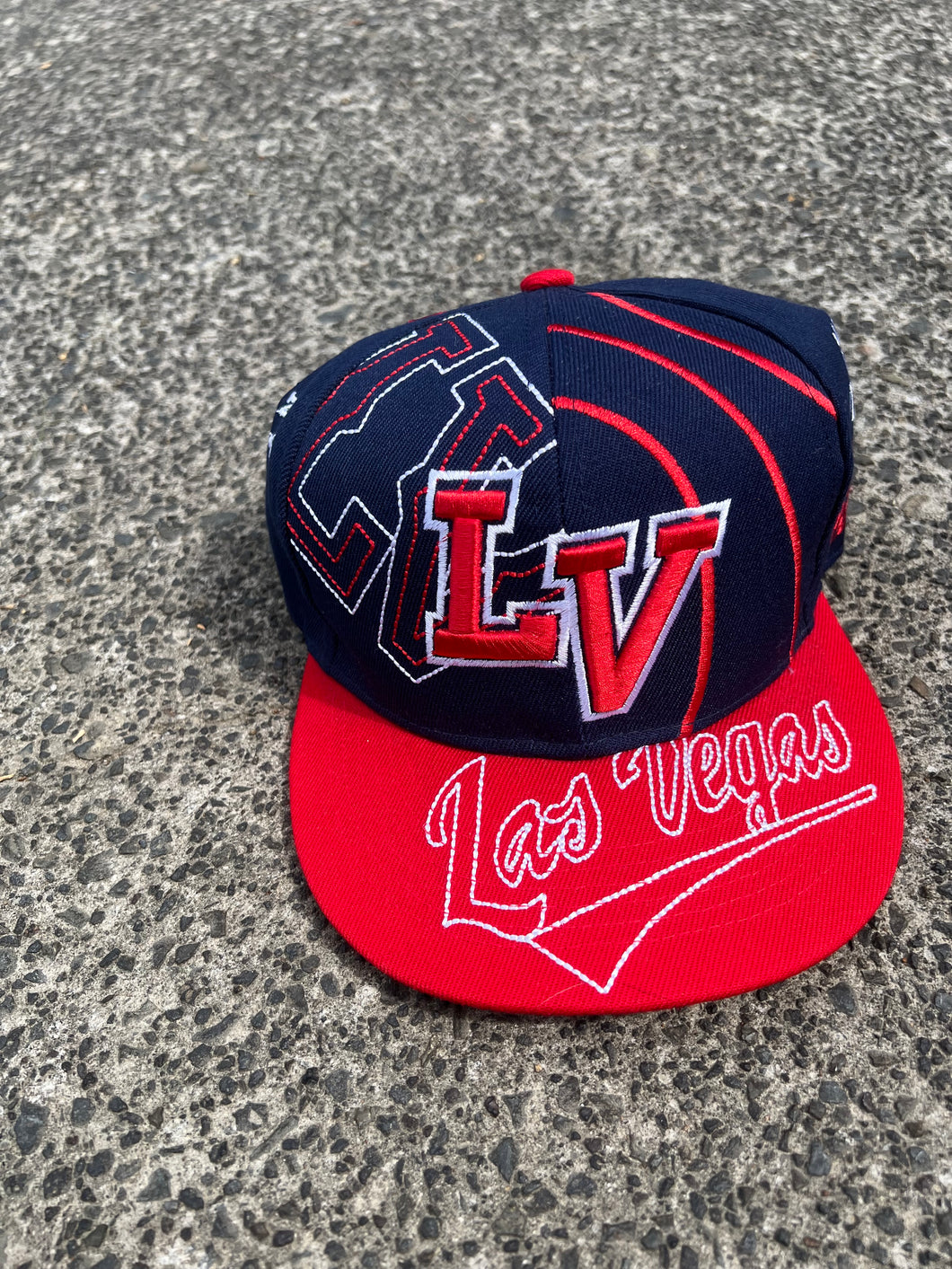LAS VEGAS HEAVY EMBROIDERED HAT - ONE SIZE FITS ALL OSFA * BRAND NEW *