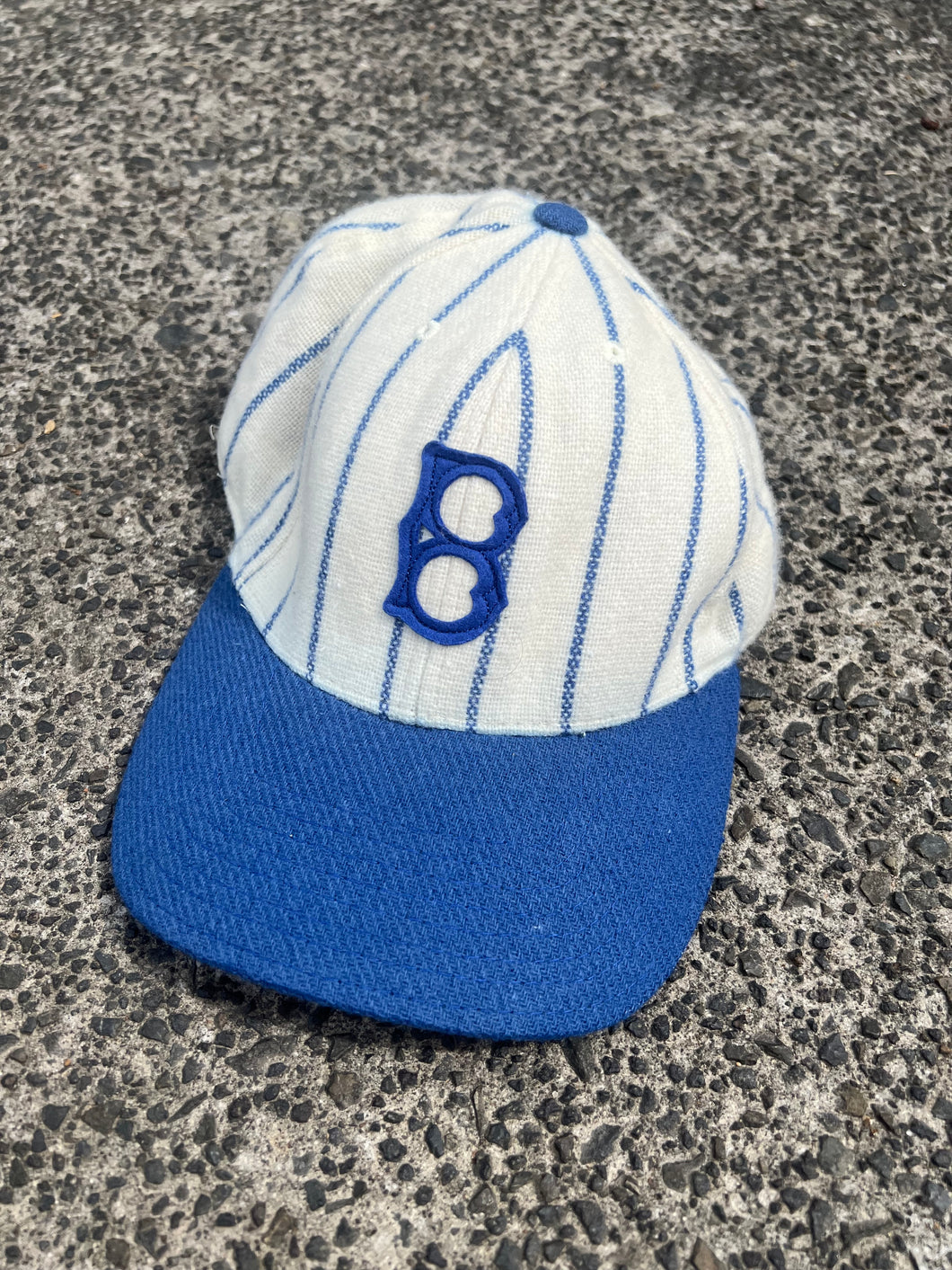 MLB - BOSTON REDSOX PIN STRIPE FITTED HAT - 7