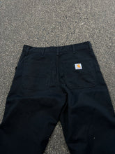 Load image into Gallery viewer, BLACK CARHARTT DRESS SIMPLE PANTS * NEAR NEW * - 32 X 32

