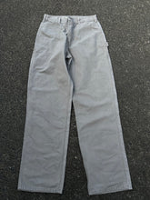 Load image into Gallery viewer, LIGHT BROWN / GREY CARHARTT CARPENTER PANTS - 33 X 36
