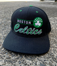 Load image into Gallery viewer, NBA - ADIDAS BOSTON CELTICS EMBROIDERED EARLS 00&#39;S SCRIPT HAT - OSFA

