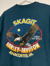Load image into Gallery viewer, HARLEY DAVIDSON ENGINE GRAPHIC W/ BIG EAGLE ON BACK - MEDIUM

