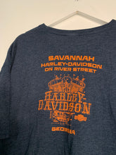 Load image into Gallery viewer, HARLEY DAVIDSON T-SHIRT W/ ENGINE ON BACK - XL OVERSIZED
