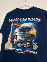 Load image into Gallery viewer, HARLEY DAVIDSON SPELL-OUT W/ EAGLE GRAPHIC ON BACK - SMALL
