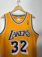 Load image into Gallery viewer, NBA - L.A LAKERS HARDWOOD CLASSIC &quot; MAGIC JOHNSON &quot; SINGLET - LARGE
