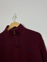 Load image into Gallery viewer, MAROON RALPH LAUREN 1/4 QUARTER ZIP - MEDIUM
