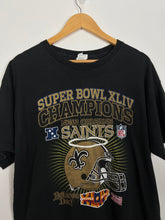 Load image into Gallery viewer, NFL - NEW ORLEANS SAINTS SUPER BOWL T-SHIRT - LARGE

