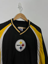 Load image into Gallery viewer, NFL - PITTSBURGH STEELERS PULLOVER JACKET - MEDIUM / LARGE
