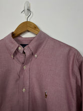 Load image into Gallery viewer, PINK RALPH LAUREN POLO DRESS SHIRT - XL / OVERSIZED ( TALL )
