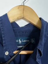 Load image into Gallery viewer, DARK NAVY BLUE RALPH LAUREN POLO DRESS SHIRT - XL
