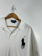 Load image into Gallery viewer, RALPH LAUREN BIG PONY POLO WHITE POLO SHIRT - MENS XL
