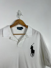 Load image into Gallery viewer, RALPH LAUREN BIG PONY POLO WHITE POLO SHIRT - MENS XL
