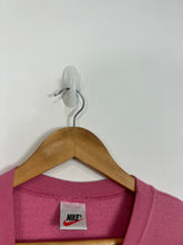 Load image into Gallery viewer, PINK NIKE CREWNECK EMBROIDERED W/ SWOOSH - MEDIUM BOXY
