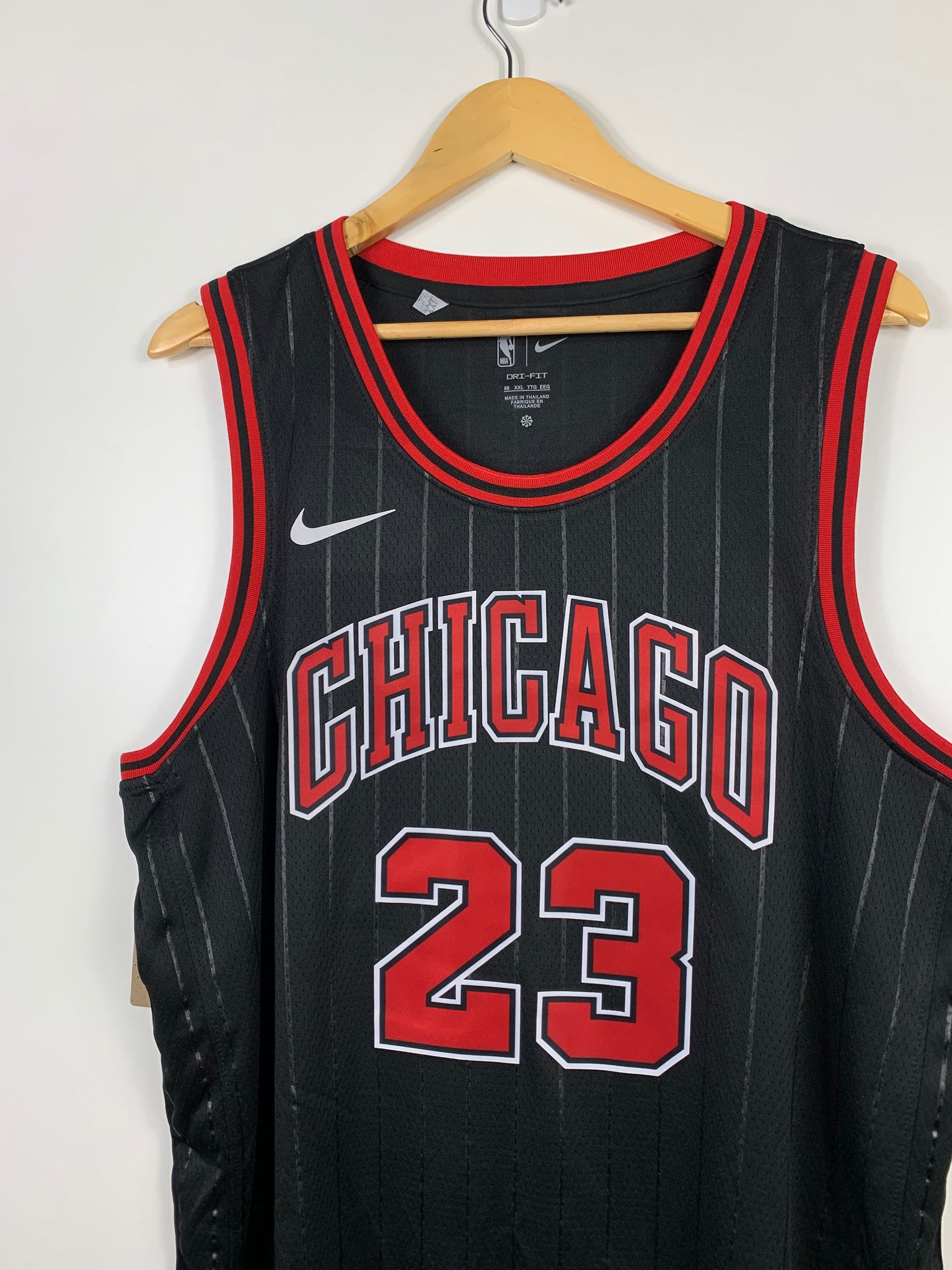 Jordan pinstripe best sale jersey nike