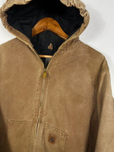 Load image into Gallery viewer, BROWN CARHARTT HOODED JACKET - WOMANS XL 14-16 / MENS SMALL
