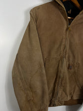 Load image into Gallery viewer, BROWN CARHARTT HOODED JACKET - WOMANS XL 14-16 / MENS SMALL
