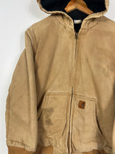 Load image into Gallery viewer, BROWN CARHARTT HOODED JACKET - MENS SMALL / WOMANS 14-16
