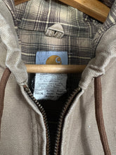 Load image into Gallery viewer, BROWN CARHARTT HOODED JACKET W/ FLANNELL INSIDE - MEDIUM / BOXY LARGE
