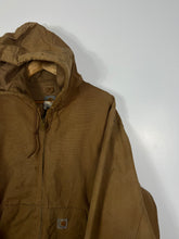 Load image into Gallery viewer, BROWN CARHARTT HOODED JACKET - LARGE OVERSIZED / XL
