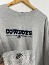 Load image into Gallery viewer, NFL - DALLAS COWBOYS EMBROIDERED CREWNECK - XL / OVERSIZED
