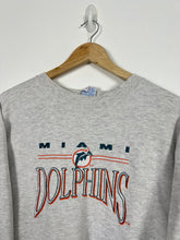 Load image into Gallery viewer, NFL - MIAMI DOLPHINS EMBROIDERED CREWNECK - BOXY MEDIUM / LARGE
