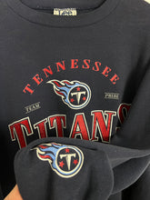 Load image into Gallery viewer, NFL - TENNESSEE TITANS NAVY BLUE CREWNECK - LARGE OVERSIZED / XL
