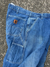 Load image into Gallery viewer, DENIM CARHARTT CARPENTER PANTS - 38 X 32
