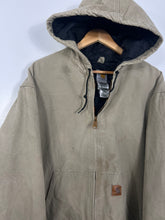 Load image into Gallery viewer, BEIGE CARHARTT HOODED JACKET - XL / XL OVERSIZED
