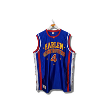 Load image into Gallery viewer, NBA - HARLEM GLOBETROTTERS SATIN SINGLET  &quot; FLIGHT TIME &quot; - 2XL
