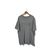 Load image into Gallery viewer, GREY CARHARTT POCKET T-SHIRT - 2XL OVERSIZED / 3XL
