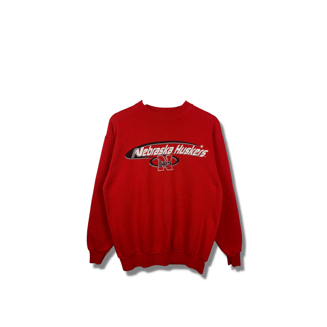 NCAA - UNIVERSITY OF NEBRASKA HUSKERS CREWNECK - MEDIUM