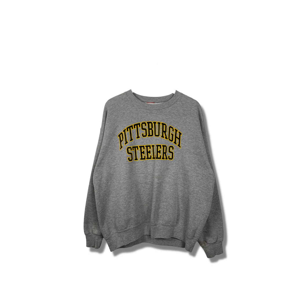 NFL - PITTSBURGH STEELERS SPELL-OUT CREWNECK - XL