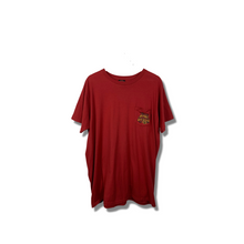 Load image into Gallery viewer, HARLEY DAVIDSON RED POCKET T-SHIRT - XL / OVERSIZED
