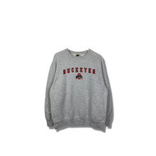 Load image into Gallery viewer, NCAA - OHIO BUCKEYES EMBROIDERED CREWNECK - LARGE
