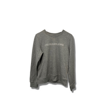 Load image into Gallery viewer, CALVIN KLEIN GREY * BRAND NEW * CREWNECK - WOMANS 12-14 / YOUTH XL
