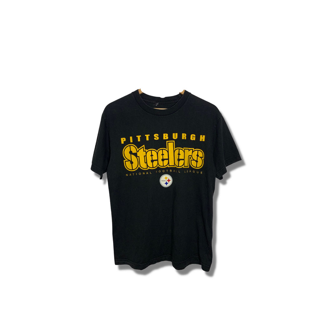 NFL - PITTSBURGH STEELERS SPELLOUT T-SHIRT - SMALL