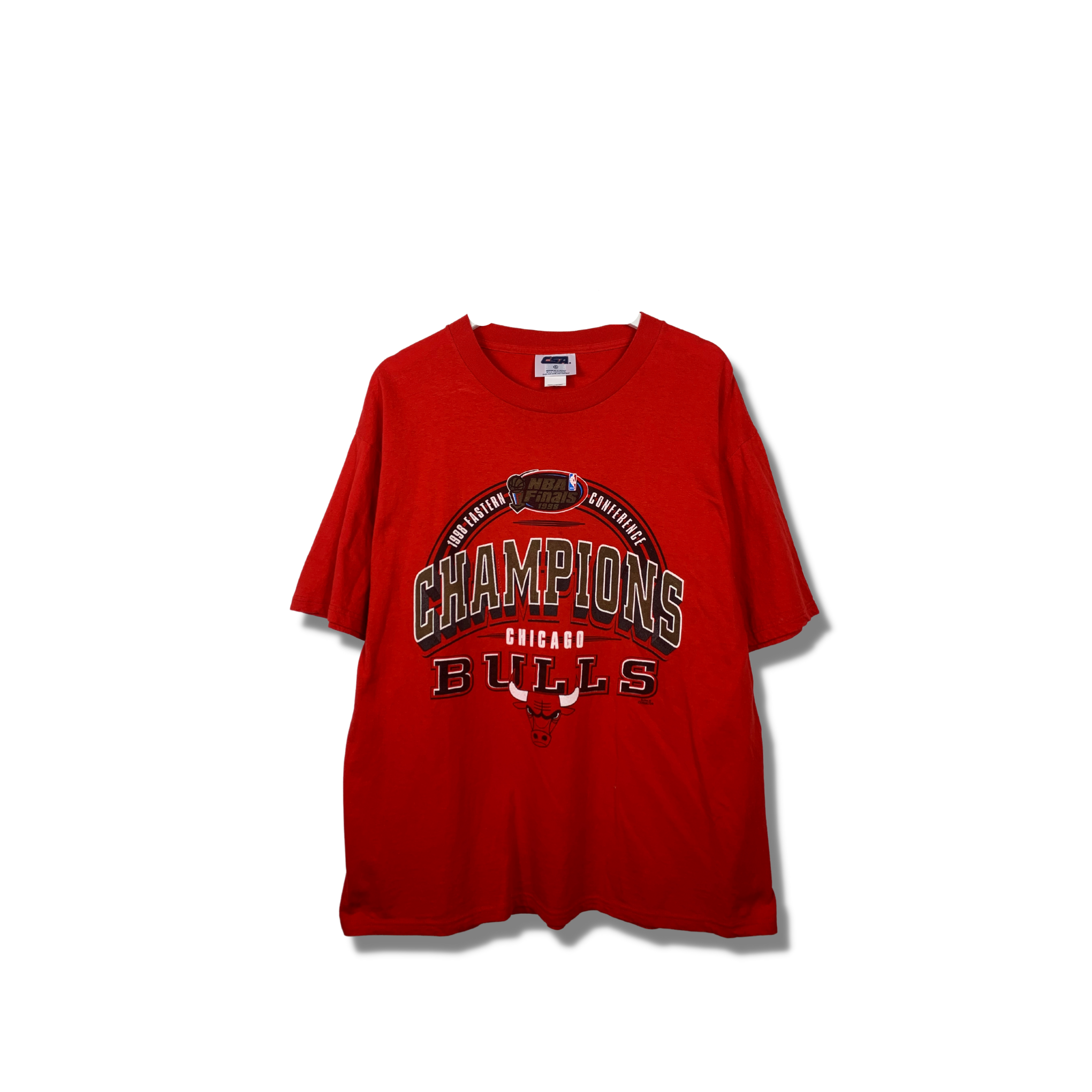 98' Chicago Bulls Six Time Champions T Shirt Size L $100 Available