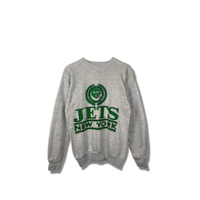 Load image into Gallery viewer, NFL - VINTAGE WHITE NEW YORK JETS CREWNECK - SMALL
