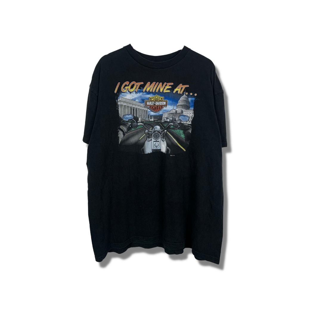HARLEY DAVIDSON POV WASHINGTON DC T-SHIRT - XL OVERSIZED