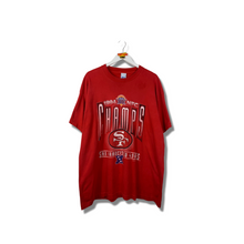 Load image into Gallery viewer, NFL - SAN FRANCISCO 49ERS CHAMPIONSHIOP T-SHIRT - XL OVERSIZED
