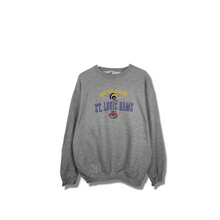 Load image into Gallery viewer, NFL - ST. LOUIS RAMS EMBROIDERD CREWNECK - LARGE / XL
