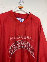 Load image into Gallery viewer, NCAA - NEBRASKA HUSKERS PULLOVER JACKET - BOXY LARGE
