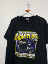 Load image into Gallery viewer, NFL - BALTIMORE RAVENS HELMET T-SHIRT - LARGE
