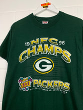 Load image into Gallery viewer, NFL - 1996 GREEN BAY PACKERS CHAMPIONSHIP T-SHIRT - SMALL / MEDIUM
