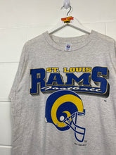 Load image into Gallery viewer, NFL - ST. LOUIS RAMS HELMET T-SHIRT - LARGE
