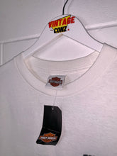Load image into Gallery viewer, WHITE HARLEY DAVIDSON T-SHIRT W/ BACK GRAPHIC - XL OVERSIZED
