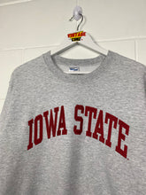 Load image into Gallery viewer, IOWA STATE VINTAGE EMBROIDERED CREWNECK - SMALL OVERSIZED / MEDIUM
