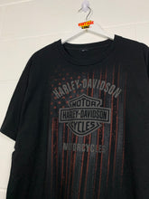 Load image into Gallery viewer, HARLEY DAVIDSON TRADEMARK W/ GRAPHIC ON BACK - XL ( LONG )
