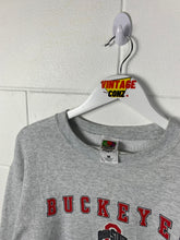 Load image into Gallery viewer, NCAA - OHIO BUCKEYES EMBROIDERED CREWNECK - LARGE
